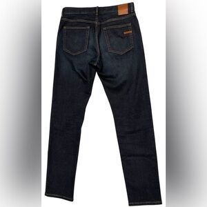 ZEGNA men’s denim 5- pocket‎ jeans Slim Fit size33 dark blue